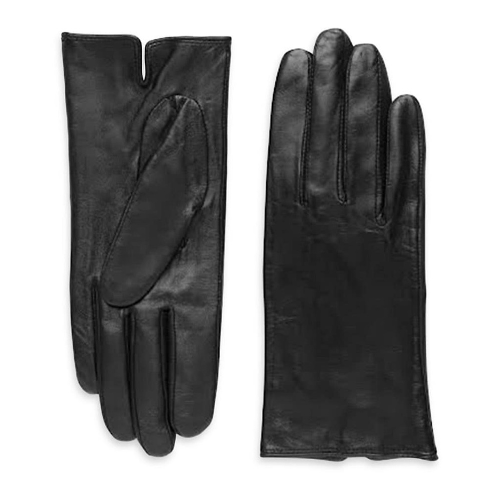 NWOT Lambskin leather gloves (large) by Carolina Amato (Saks)